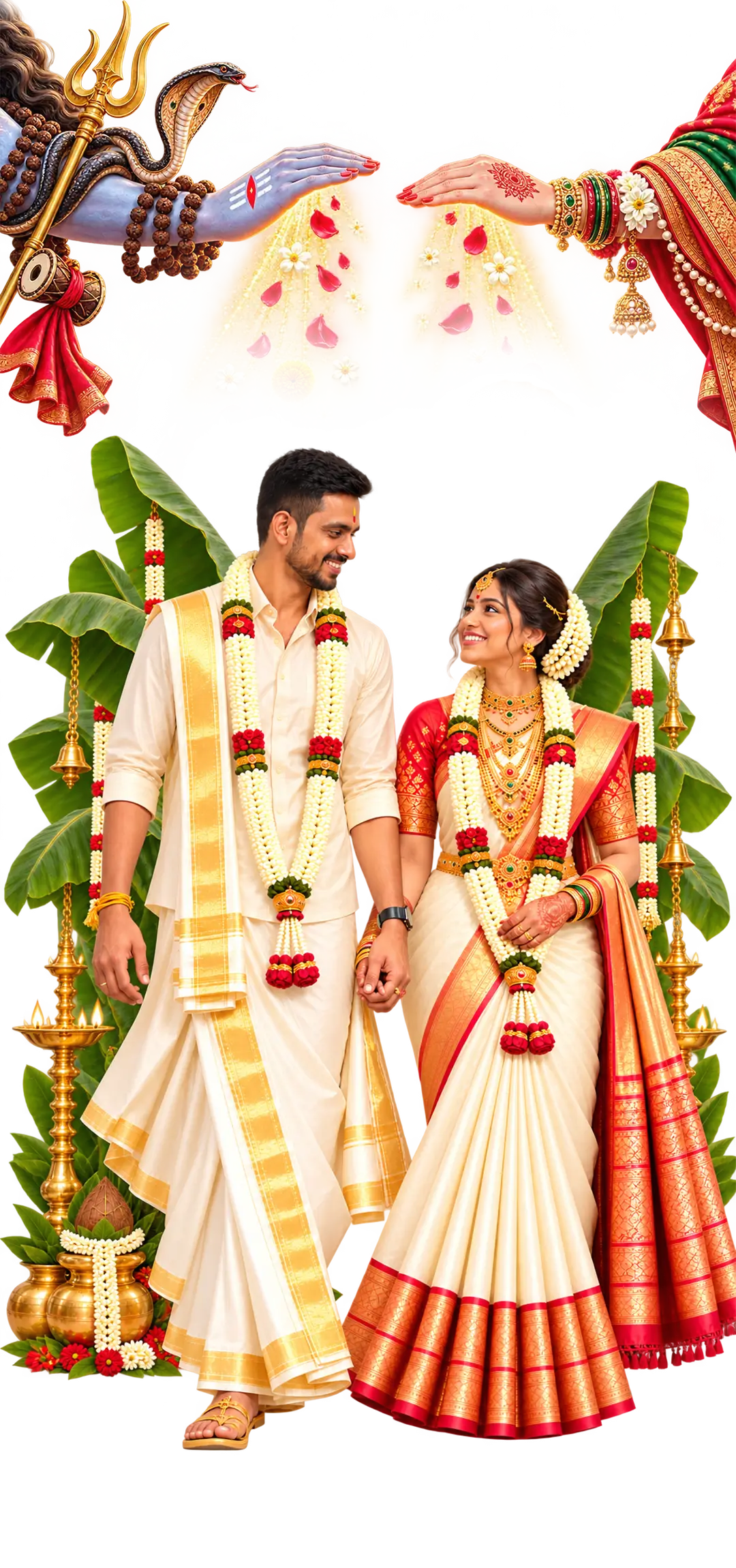 Groom and Bride