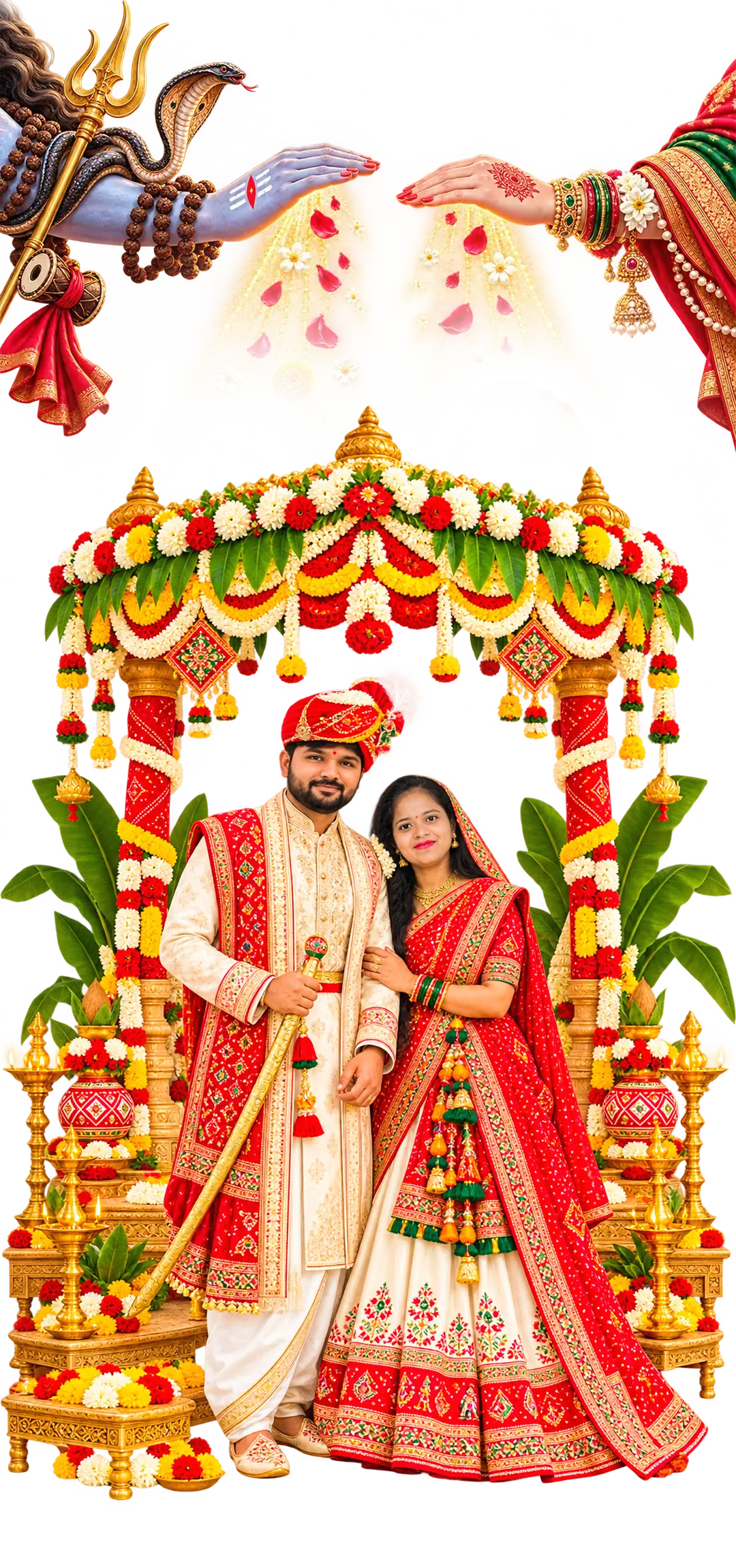 Groom and Bride