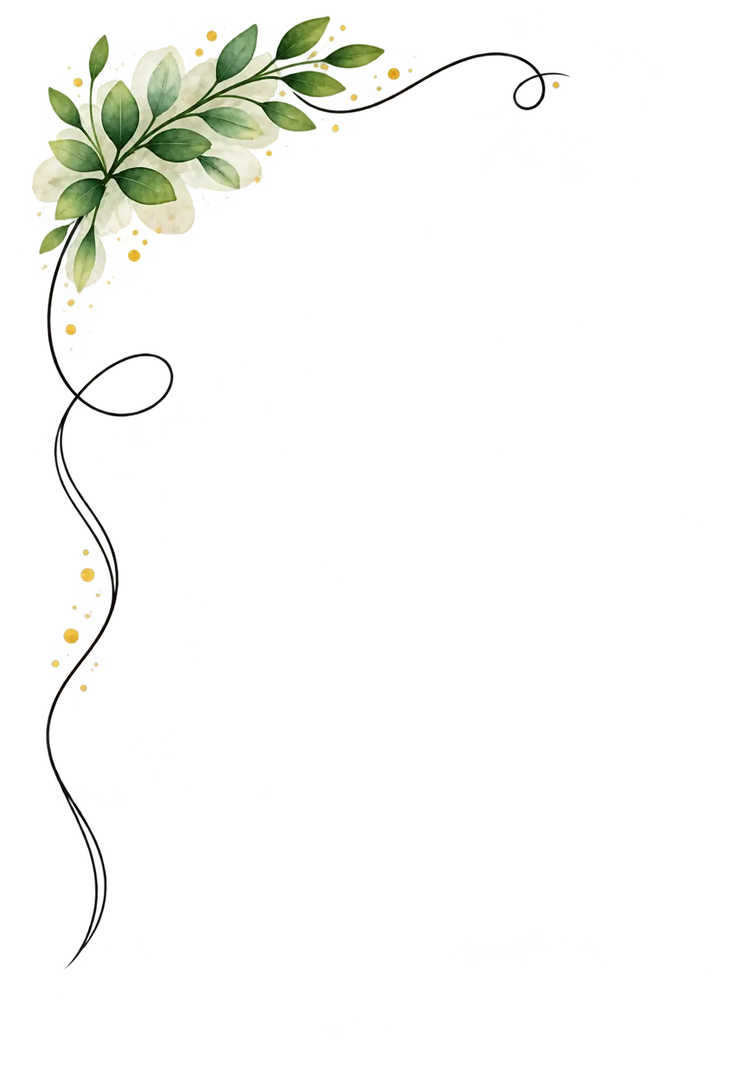 Floral Frame Overlay