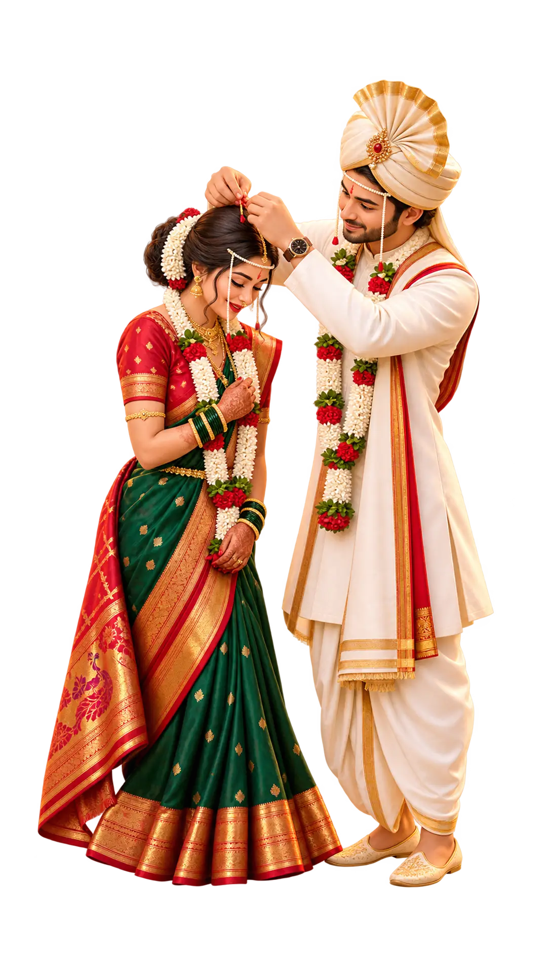 Groom and Bride