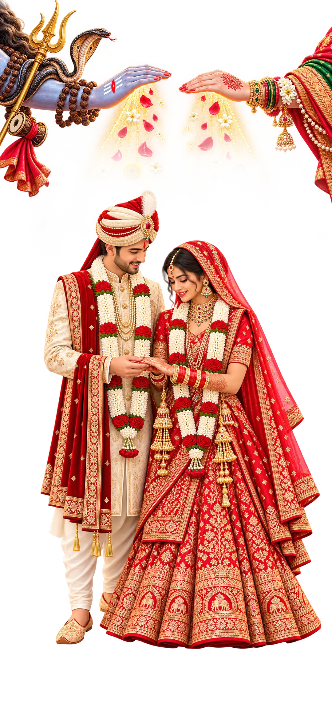 Groom and Bride